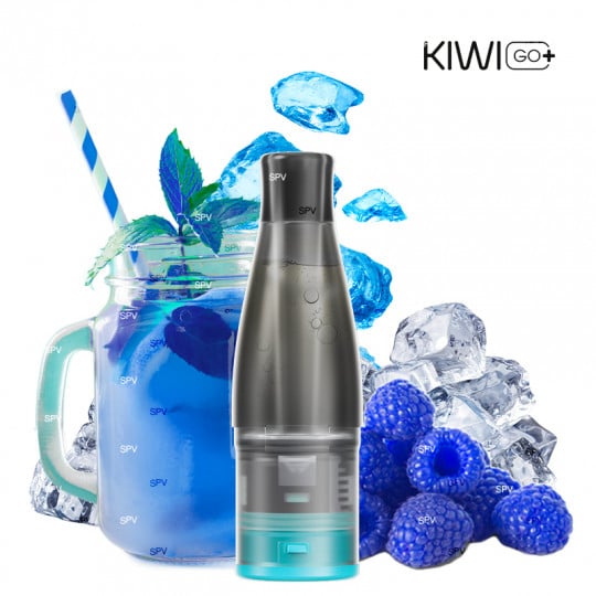 Cartridges Kiwi Go Plus - Blue Razz Lemonade - Kiwi Vapor | x2 Pack Cartridges Kiwi Go Plus - Blue Razz Lemonade - Kiwi Vapor | x2 Pack